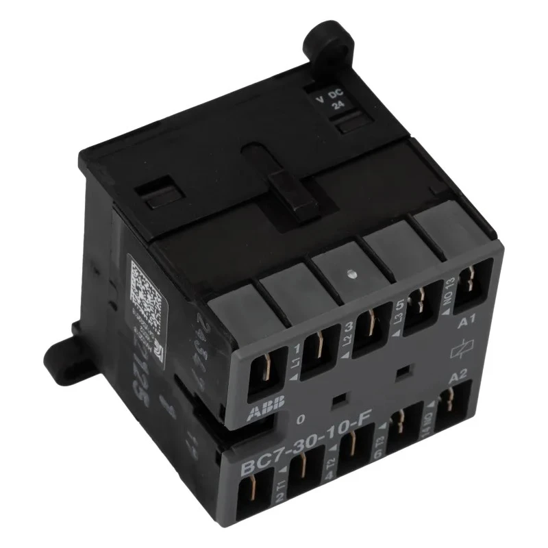 ABB B Series Contactor, 24V DC Coil, 3-Pole, 20A, 5.5 kW, 3NO, DIN Rail, GJL1313003R0101 BC7-30-10-F 24V DC