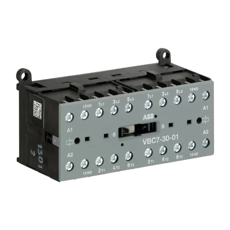 ABB Reversing Contactor VBC7-30-01, 240V AC Coil, 3-Pole, 20A, 5.5kW, IP20 Rated, Germany