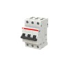 ABB System Pro M Compact S200 Miniature Circuit Breaker, 3-Pole, 1.6A, Type C, 400V AC, 6 kA Breaking 2CDS253001R0974