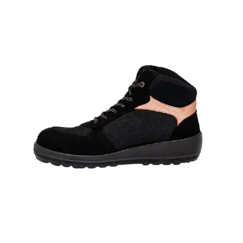 Parade Balmie Black Stainless Steel Toe Capped Women's Ankle Safety Boots, S1P, 6 UK, EU 39, SRC, EN ISO 07BALMIE8724PT39