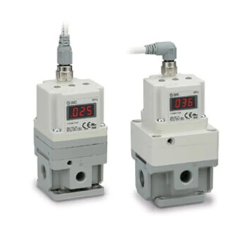 SMC Type G Pneumatic Regulator, 1/2 in Outlet, 0.05 bar Minimum Pressure, LED Display, IP65, ITV3050-04F4CS3