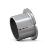 SKF Plain Bearing, Flanged, Polytetrafluoroethylene, 10 mm Bore, 12 mm OD, 17 mm Width, 25 kN Static Load PCMF 101217 E