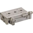 SMC Pneumatic Guided Cylinder, 12mm Bore, 30mm Stroke, Double Acting, Aluminium Alloy Body, MXS Series MXS12L-30B