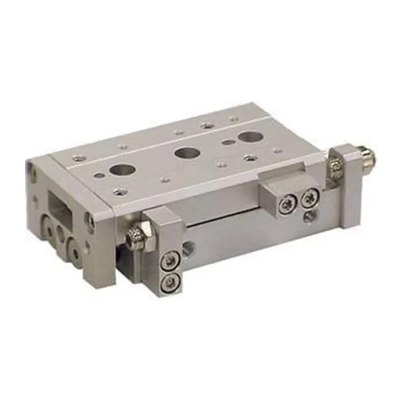 SMC Pneumatic Guided Cylinder, 12mm Bore, 30mm Stroke, Double Acting, Aluminium Alloy Body, MXS Series MXS12L-30B