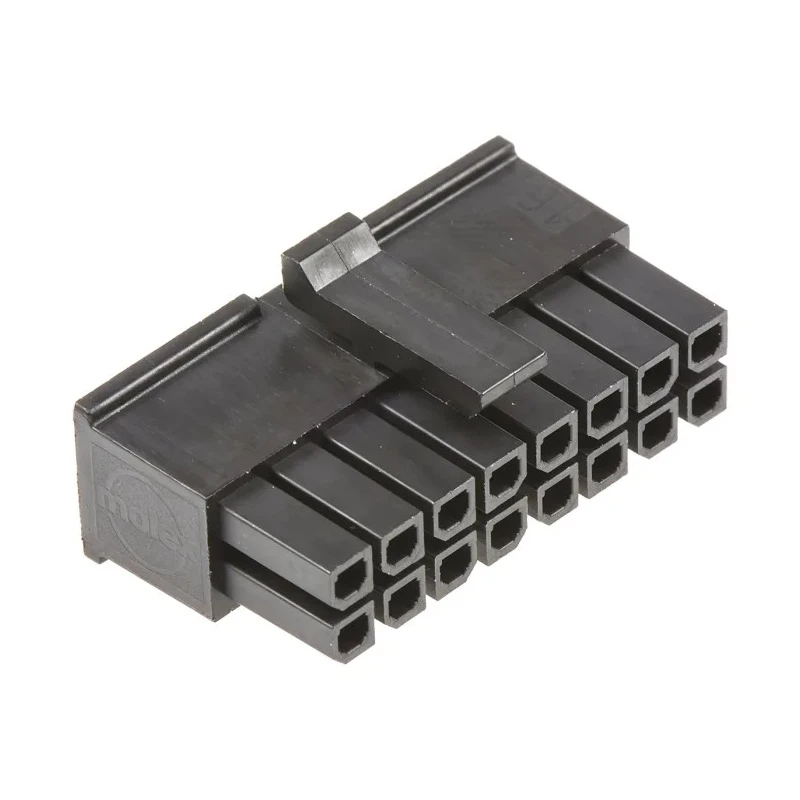 Molex Micro-Fit 3.0 Female Connector Housing, 3 mm Pitch, 16 Way, 2 Row Straight 43025-1600
