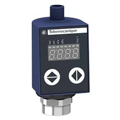 Telemecanique Sensors XMLR Series Pressure Switch, 32–400 bar, 24V DC, Analogue Output, Vertical Mount XMLR400M1P25
