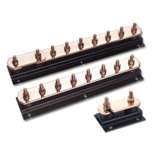 WJ Furse Copper Earth Bar 725mm x 90mm x 96mm 10 Ways 7TCA083670R0647 LK243-10