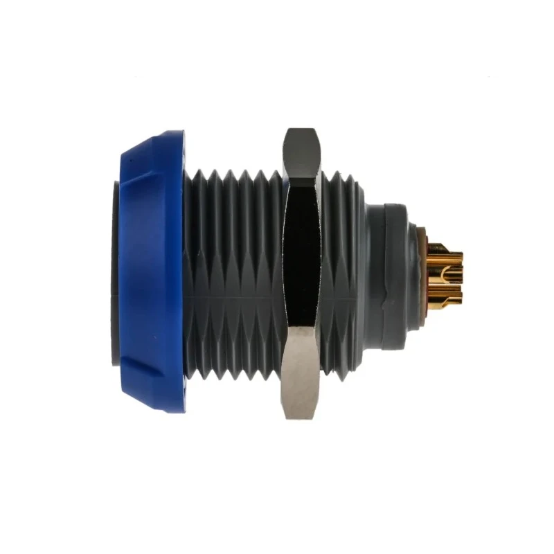 LEMO Redel P Series Circular Connector, 5 Contacts, Panel Mount, Socket, Female, IP50, Straight, 7A, 500V PKG.M0.5GL.LA