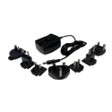 Phihong Universal AC/DC Adapter, Global Plug, 15 W, 9V DC, 1.67A, Centre Positive, PSC15R-090(RS)