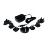 Phihong Universal AC/DC Adapter, Global Plug, 15 W, 9V DC, 1.67A, Centre Positive, PSC15R-090(RS)