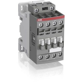 ABB AF Contactor 1SBL136501R2000 AF09Z-22-00-20, 4-Pole, 25A, 4 kW, 12–20V Coil, 2 NO/2 NC