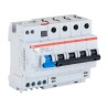 ABB Residual Current Circuit Breaker with Overload Protection, 16A, 4-Pole, 400V AC, 30mA Type C DS200 2CSR254001R1164