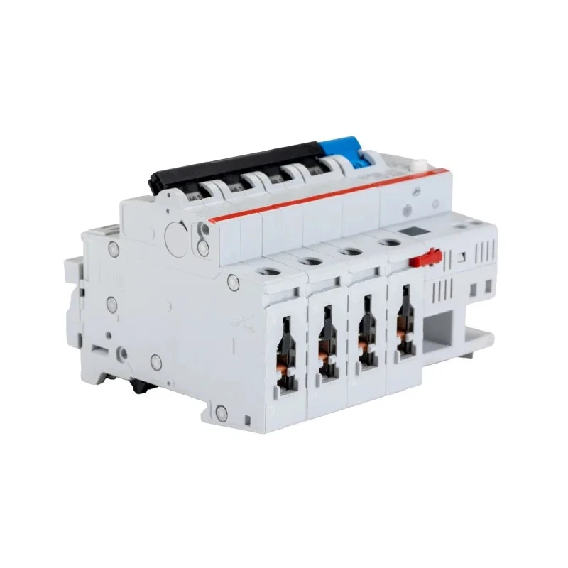 ABB Residual Current Circuit Breaker with Overload Protection, 16A, 4-Pole, 400V AC, 30mA Type C DS200 2CSR254001R1164