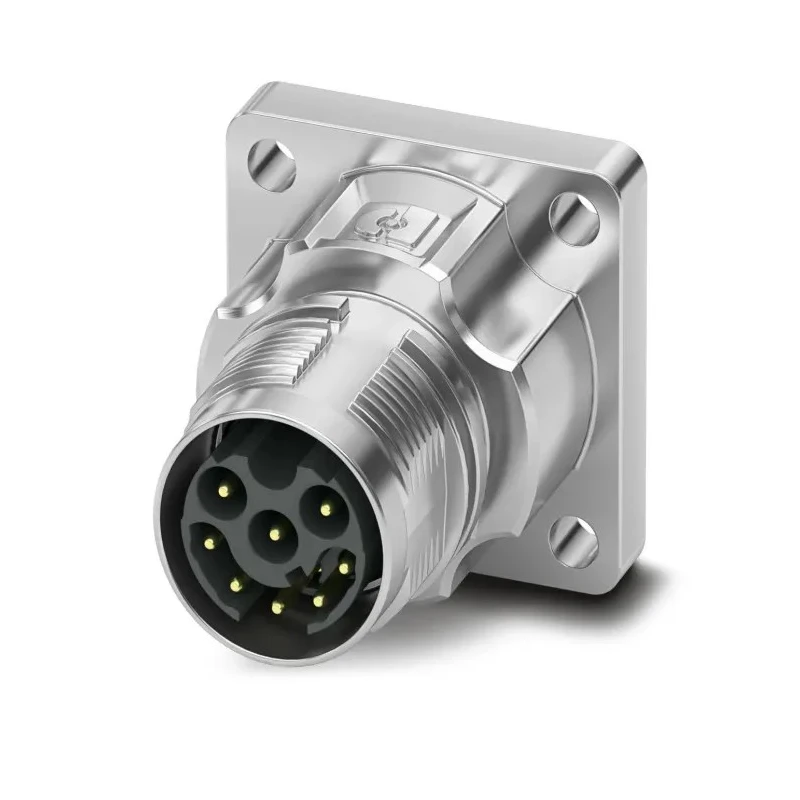 Phoenix Contact Circular Connector M17 PRO Series, 8 Contacts, Male Plug, IP67/IP68, Crimp, Front Mount, 8A, 60V 1628932