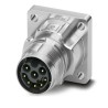 Phoenix Contact Circular Connector M17 PRO Series, 8 Contacts, Male Plug, IP67/IP68, Crimp, Front Mount, 8A, 60V 1628932