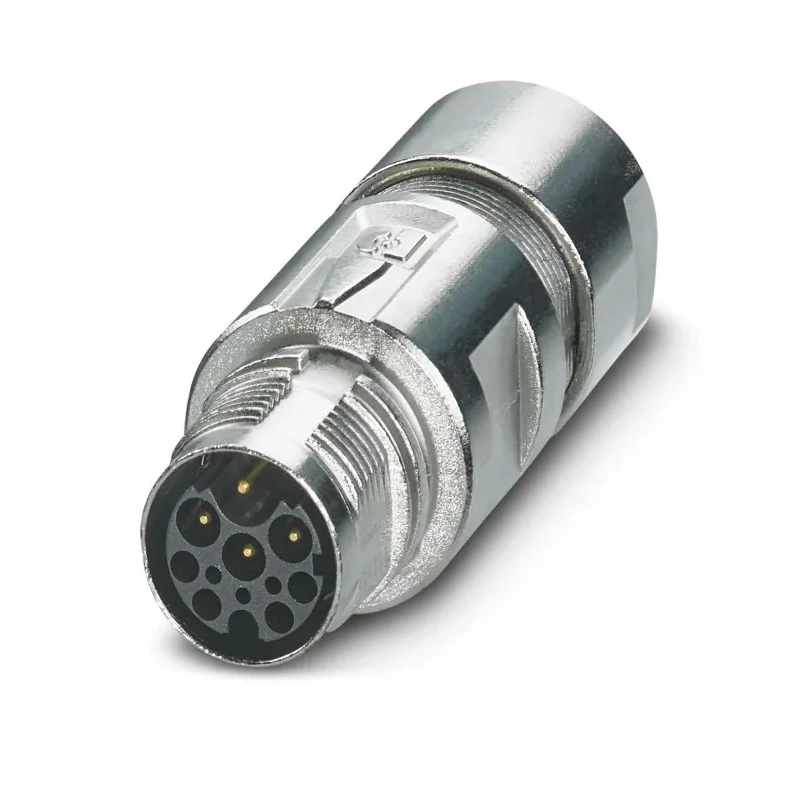 Phoenix Contact 9-Contact M17 Circular Connector Plug Male, Cable Mount, IP67/IP68, 14A, 630V, Gadolinium Zinc Alloy 1628938