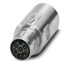 Phoenix Contact Circular Connector Plug, 8 Contacts, Cable Mount, M17, Male, IP67/IP68, 8A, 60V, Crimp, Gadolinium 1628974