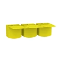 Schneider Electric Busbar Tooth Cover, 180 mm Width, Yellow, For Comb Busbar A9X21096