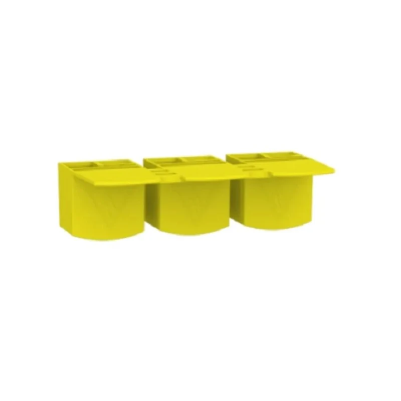 Schneider Electric Busbar Tooth Cover, 180 mm Width, Yellow, For Comb Busbar A9X21096