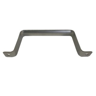 Savigny Steel Carrying Handle Zinc Plated Screw Fixing 46mm Height 146mm Width 40397 ZI