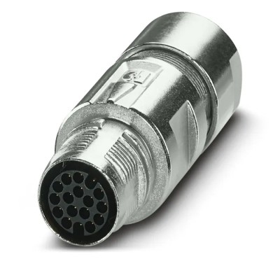 Phoenix Contact Circular Connector 17 Contacts, Plug, Male, IP67/IP68, M17 PRO Series, 3.6A, Crimp, 1628968