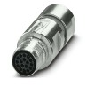 Phoenix Contact Circular Connector 17 Contacts, Plug, Male, IP67/IP68, M17 PRO Series, 3.6A, Crimp, 1628968