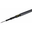 AXINDUS YSL/JZ Control Cable, 3 Cores, 1.5mm², 14 AWG, Unscreened, 100 m, Grey PVC Sheath 1030150C100