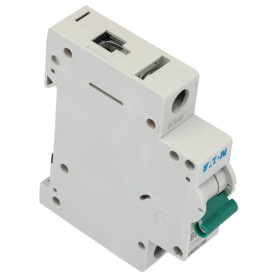 Eaton MEM Shield EMBH Miniature Circuit Breaker, 1-Pole, 6A, Type B, 240V AC, 48V DC, 10kA, DIN Rail, EMBH106 EMBH106
