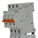 Eaton MEM Shield Miniature Circuit Breaker, 3-Pole, 63A, Type C, 240V AC, 48V DC, 10kA Breaking Capacity EMCH363 EMCH363