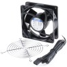 ebm-papst 4000 Z Series Axial Fan Kit , 230V AC, 160 m³/h, 19W, 0.12A Max, IP20, Square Frame, 119x119x38mm