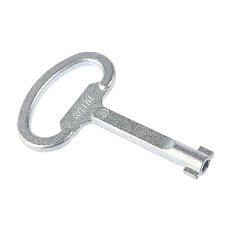 Rittal Enclosure Panel Key for SZ Series Double-bit Key Lock no. 5 Stainless Steel 2531000