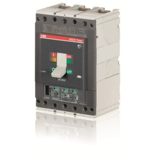 ABB Tmax Molded Case Circuit Breaker, 3-Pole, 400A, 85kA, Fixed, 690V AC, Solid-State, 1SDA054337R1 T5S400 FF PR222-LSI 400A