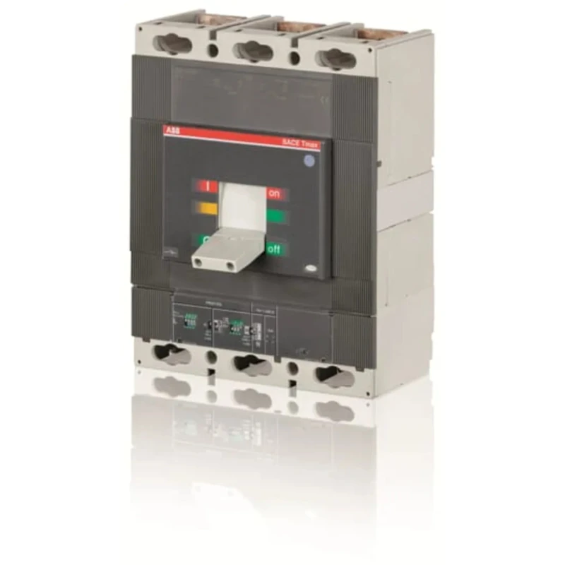 ABB Molded Case Circuit Breaker 3-Pole, 800A, 85kA Breaking Capacity, Fixed, Solid 1SDA060279R1 T6S800 FF PR221-I 800A