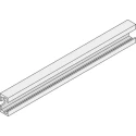 ABB Enclosure Profile, 25mm Width x 25mm Height x 245mm Length, For TriLine, 2CPX046021R9999