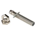 Omron Threaded Barrel Inductive Proximity Sensor, M8, PNP Output, 2mm Detection, Shielded, 30V DC, 200mA E2E-X2B2L8-M5