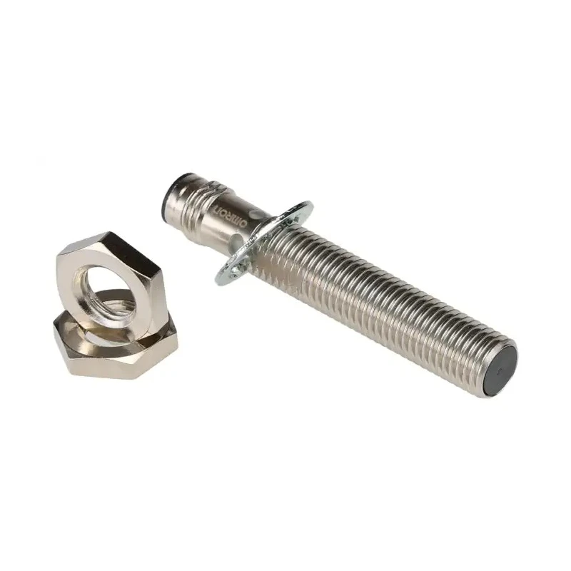 Omron Threaded Barrel Inductive Proximity Sensor, M8, PNP Output, 2mm Detection, Shielded, 30V DC, 200mA E2E-X2B2L8-M5