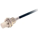 Omron Inductive Proximity Sensor Threaded Barrel M18, PNP NC Output, 30V DC, 16 mm Detection Range, Cable E2E-X16MB218 2M