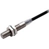 Omron Inductive Proximity Sensor, Threaded Barrel, M8, NPN, 2 mm Detection Range, 30V DC, 200 mA, Stainless E2E-X2C1L8 2M