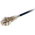 Omron Threaded Barrel Inductive Proximity Sensor M12, NPN Output, 30V DC, 4mm Sensing Distance, 200mA E2E-X4C112 2M