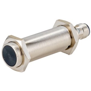 Omron Threaded Barrel Inductive Proximity Sensor, M18, PNP, 8 mm Detection, 30V DC, Brass Body, IP67/IP69K, E2E-X8B2L18-M1