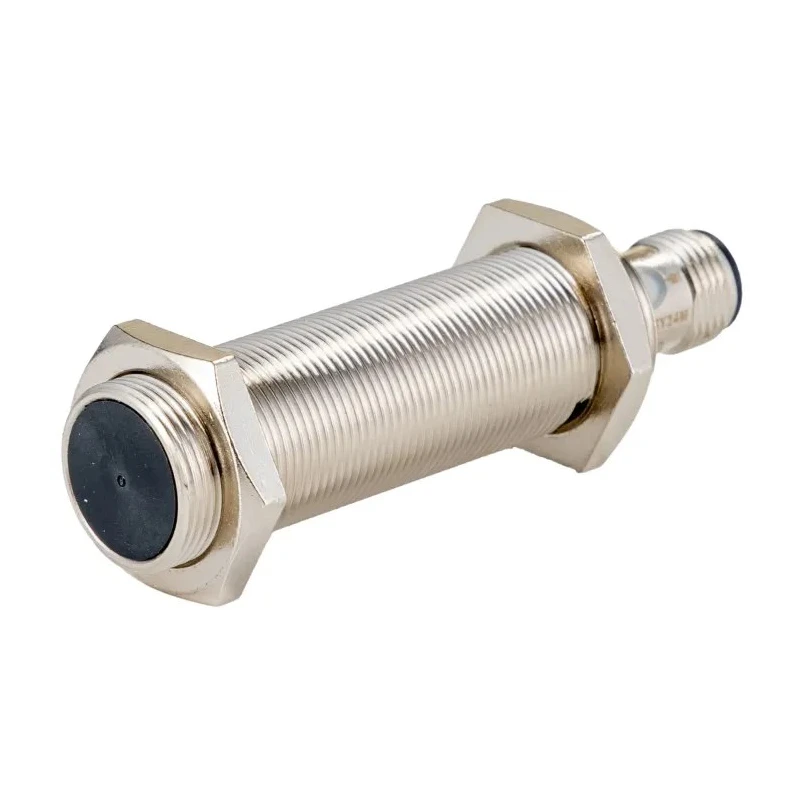 Omron Threaded Barrel Inductive Proximity Sensor, M18, PNP, 8 mm Detection, 30V DC, Brass Body, IP67/IP69K, E2E-X8B2L18-M1