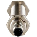 Omron Threaded Barrel Inductive Proximity Sensor, M18, PNP, 8 mm Detection, 30V DC, Brass Body, IP67/IP69K, E2E-X8B2L18-M1