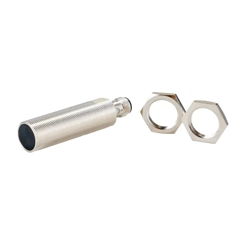 Omron Threaded Barrel Inductive Proximity Sensor, M18, PNP, 8 mm Detection, 30V DC, Brass Body, IP67/IP69K, E2E-X8B2L18-M1