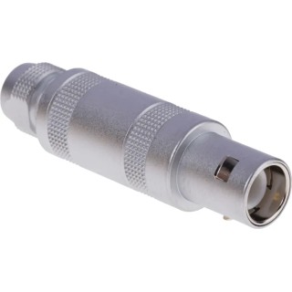 LEMO Circular Connector Plug, 1 Contact, 12 mm Cable, Male, IP50, Brass Shell, 4200V, FFA.1S.250.CTAC52