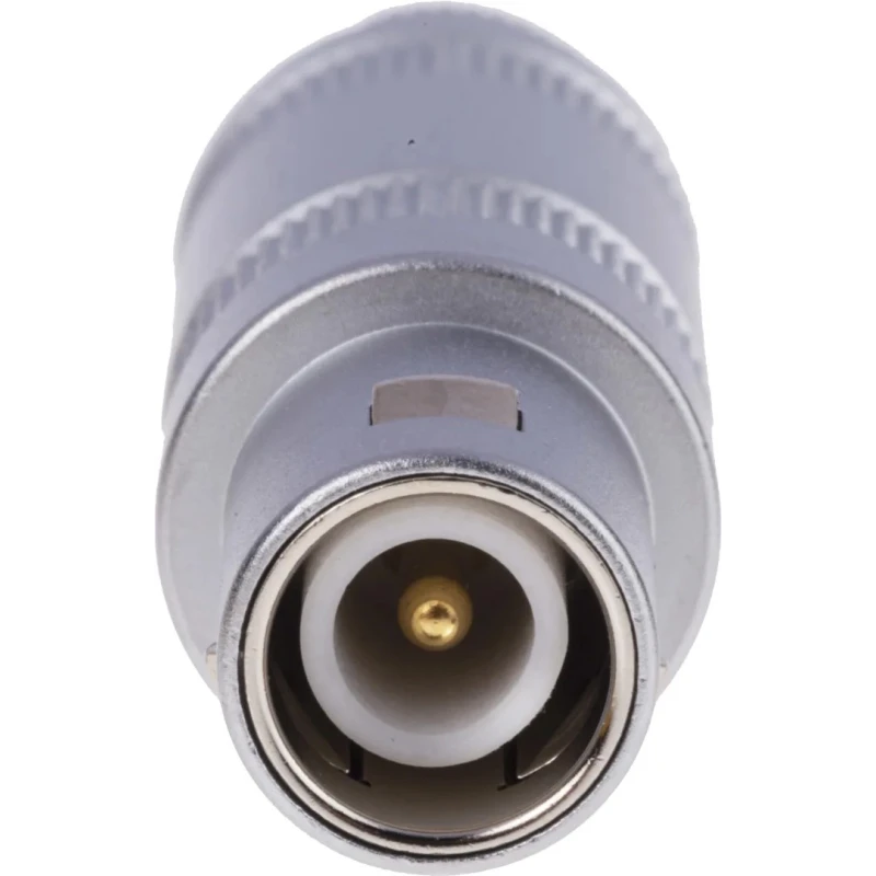 LEMO Circular Connector Plug, 1 Contact, 12 mm Cable, Male, IP50, Brass Shell, 4200V, FFA.1S.250.CTAC52