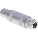 LEMO Circular Connector Plug, 1 Contact, 12 mm Cable, Male, IP50, Brass Shell, 4200V, FFA.1S.250.CTAC52