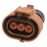Amphenol Industrial Epower Lite RADSOK Plug with HVIL EV Connector Male, 70A, 800V, Cable Mount ELP3A02 / C10-737486-3AS2