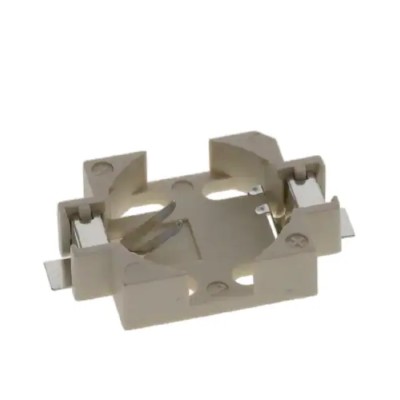 RS PRO CR1632 Battery Holder, Leaf Spring, Surface Mount, Thermoplastic Body, 1 Cell CR1632