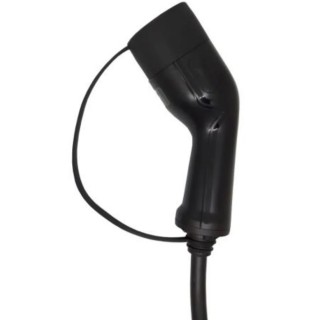 RS PRO EV Charging Cable 3m, Type 2 IEC 62196-2, 32A, 250V AC, IP55, Terminated, Black, 237-8420