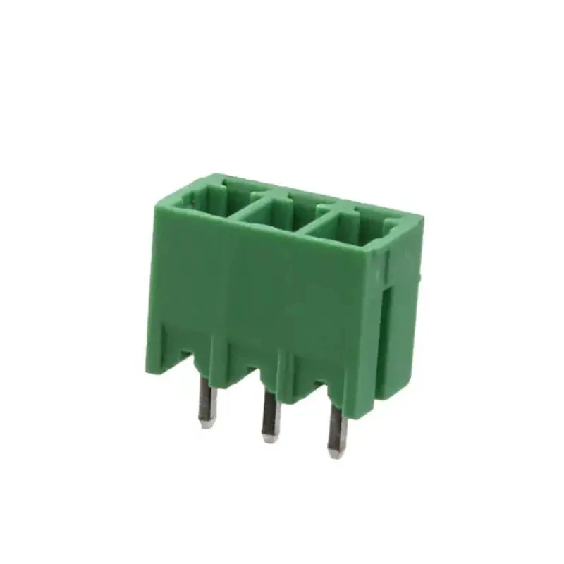 RS PRO Euro Blocks Series Pluggable Terminal Block, 3-Contact, 3.81 mm Pitch, 1 Row, Polyamide, Male, Vertical 237-8554